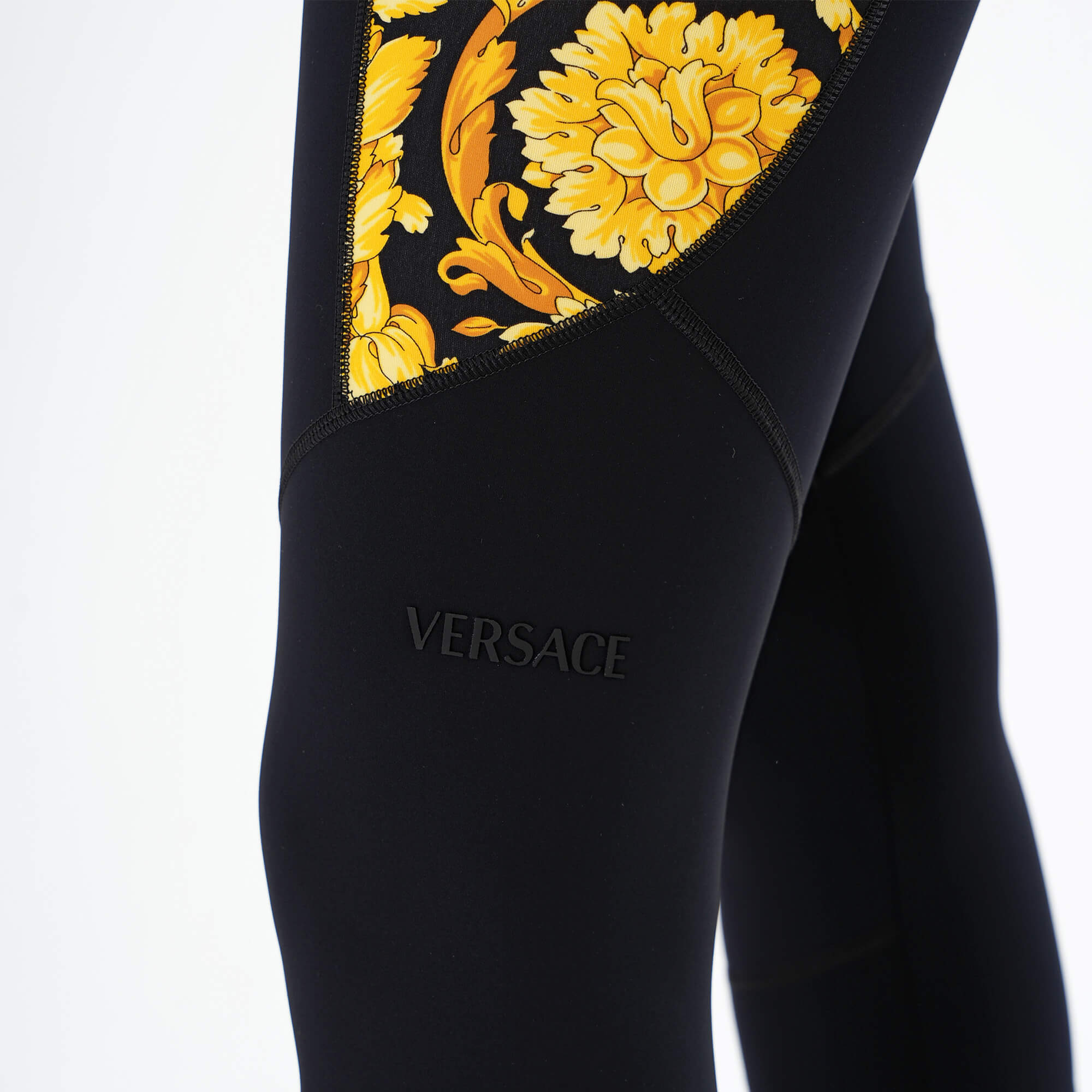 Versace -Barocco Black Gym Leggings M 